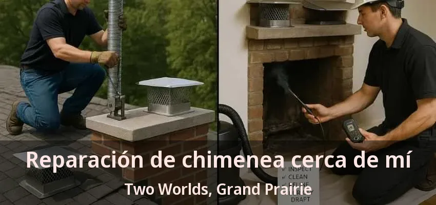 Reparación de chimenea cerca de mí Two Worlds, Grand Prairie - TX