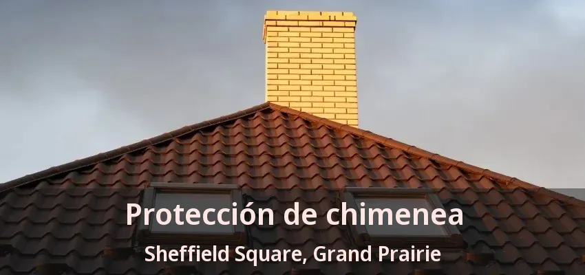 Protección de chimenea Sheffield Square, Grand Prairie - TX Protección de chimenea Sheffield Square, Grand Prairie - TX