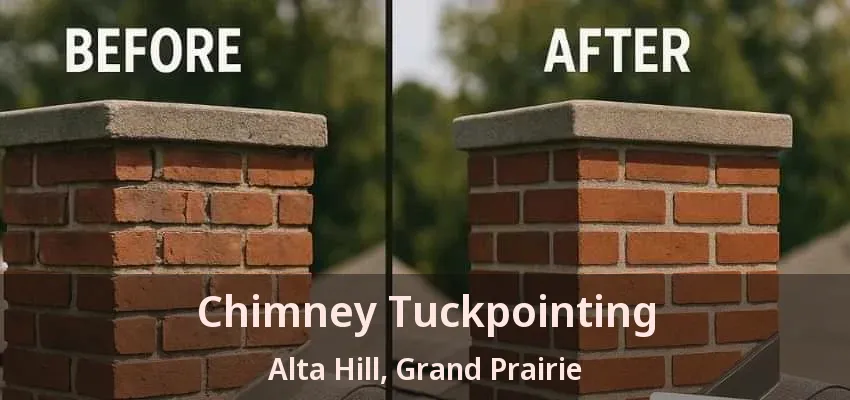 Chimney Tuckpointing Alta Hill, Grand Prairie - TX