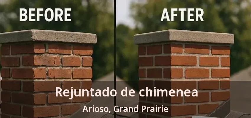 Rejuntado de chimenea Arioso, Grand Prairie - TX