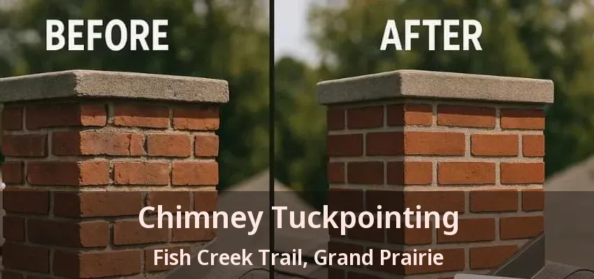 Chimney Tuckpointing Fish Creek Trail, Grand Prairie - TX