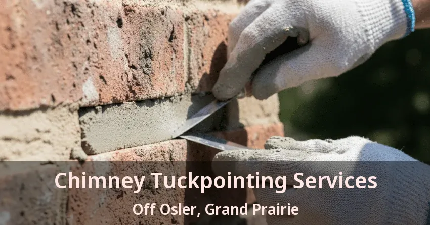 Chimney Tuckpointing Services Off Osler, Grand Prairie - TX