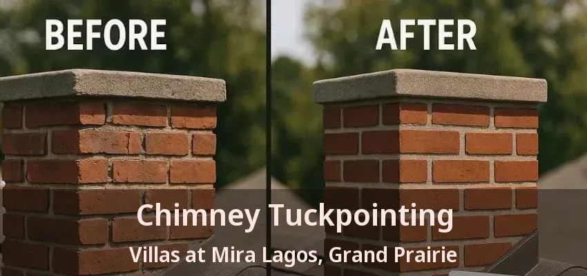 Chimney Tuckpointing Villas at Mira Lagos, Grand Prairie - TX