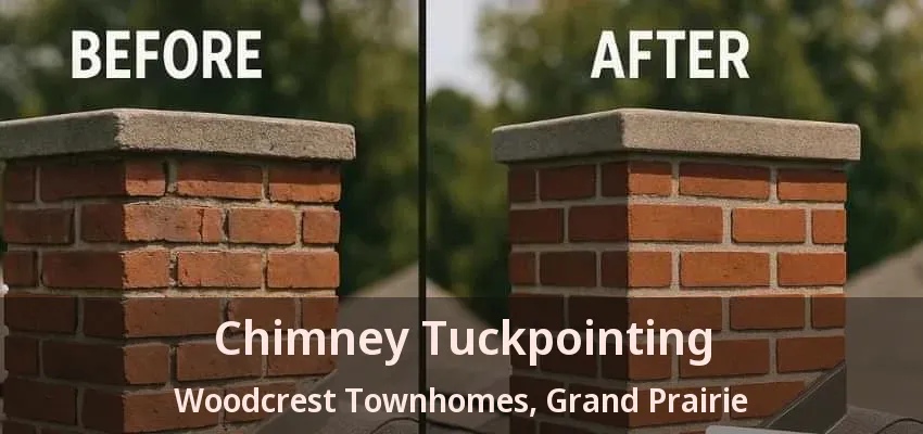 Chimney Tuckpointing Woodcrest Townhomes, Grand Prairie - TX