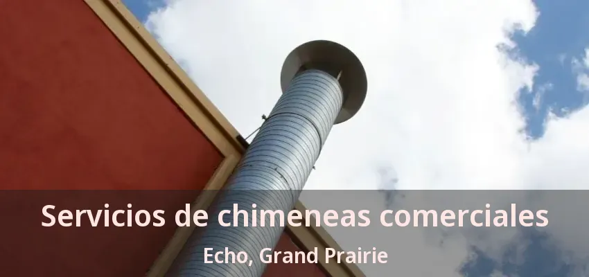 Servicios de chimeneas comerciales Echo, Grand Prairie - TX