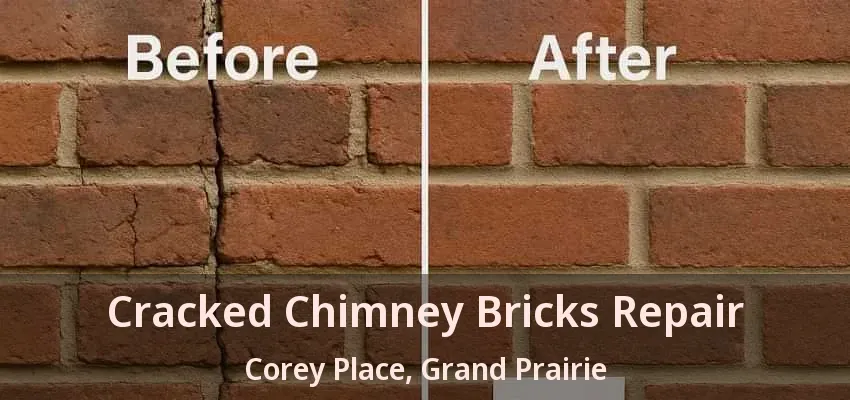Cracked Chimney Bricks Repair Corey Place, Grand Prairie - TX