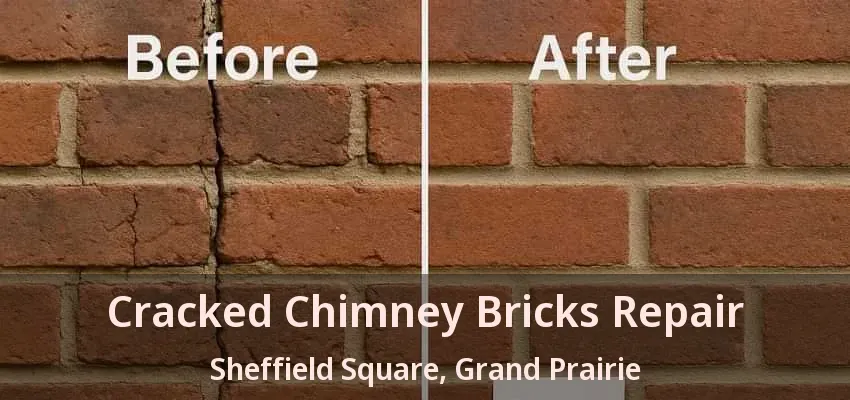 Cracked Chimney Bricks Repair Sheffield Square, Grand Prairie - TX