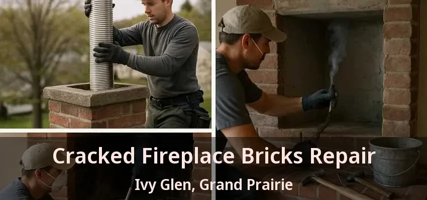 Cracked Fireplace Bricks Repair Ivy Glen, Grand Prairie - TX