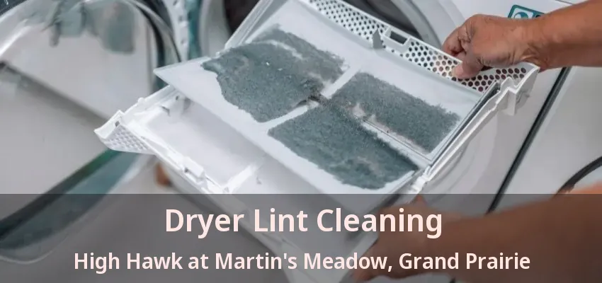 Dryer Lint Cleaning High Hawk at Martin's Meadow, Grand Prairie - TX