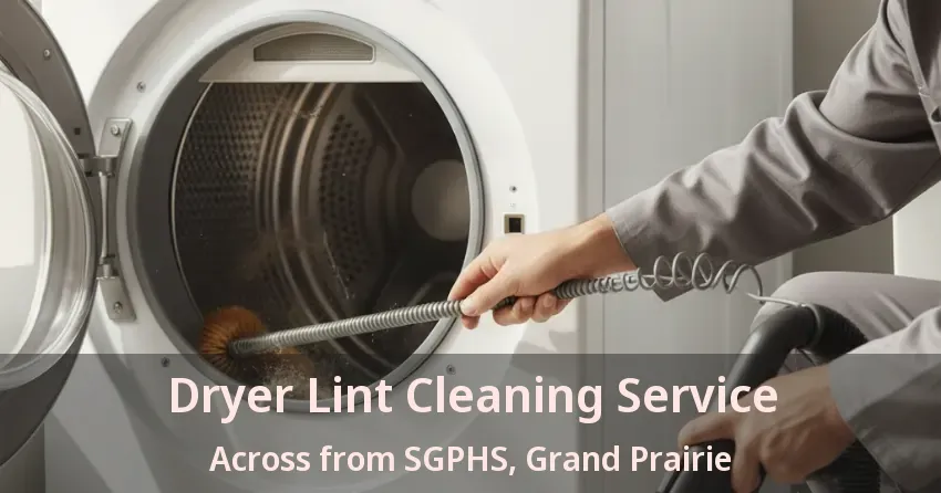Dryer Lint Cleaning Service Across from SGPHS, Grand Prairie - TX