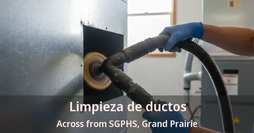 Limpieza de ductos Across from SGPHS, Grand Prairie - TX