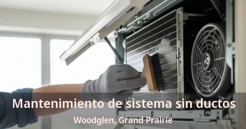 Mantenimiento de sistema sin ductos Woodglen, Grand Prairie - TX