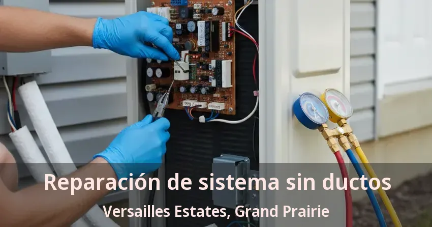 Reparación de sistema sin ductos Versailles Estates, Grand Prairie - TX Reparación de sistema sin ductos Versailles Estates, Grand Prairie - TX