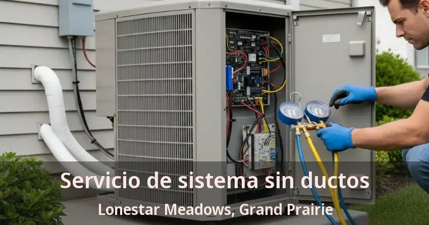 Servicio de sistema sin ductos Lonestar Meadows, Grand Prairie - TX Servicio de sistema sin ductos Lonestar Meadows, Grand Prairie - TX