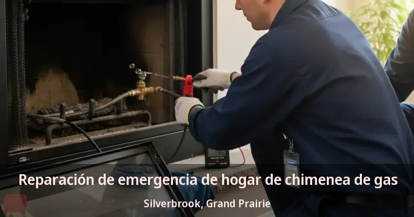 Reparación de emergencia de hogar de chimenea de gas Silverbrook, Grand Prairie - TX