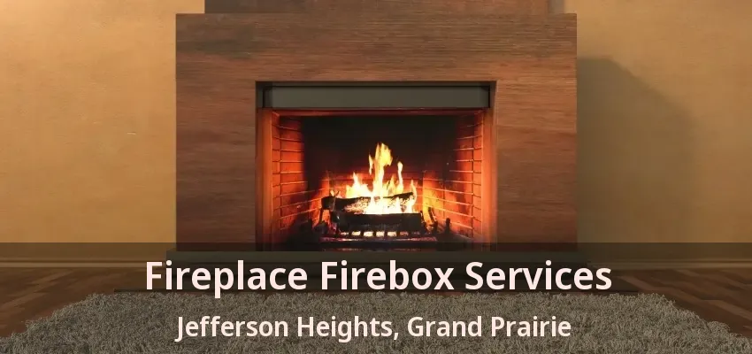 Fireplace Firebox Services Jefferson Heights, Grand Prairie - TX