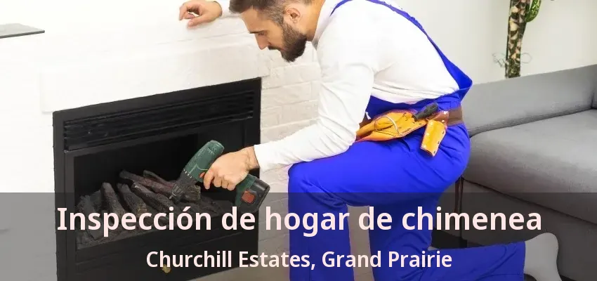 Inspección de hogar de chimenea Churchill Estates, Grand Prairie - TX