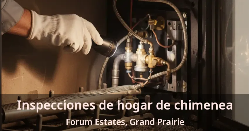 Inspecciones de hogar de chimenea Forum Estates, Grand Prairie - TX