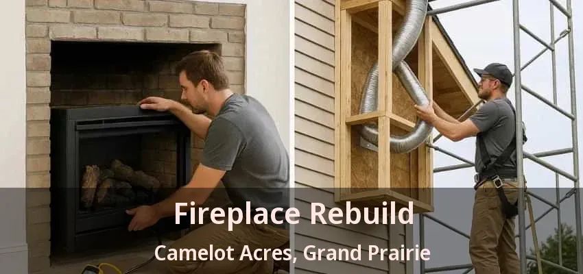 Fireplace Rebuild Camelot Acres, Grand Prairie - TX