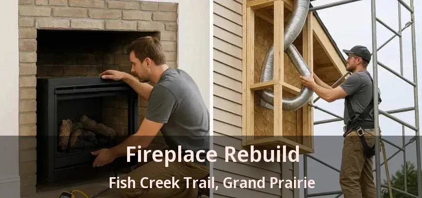 Fireplace Rebuild Fish Creek Trail, Grand Prairie - TX