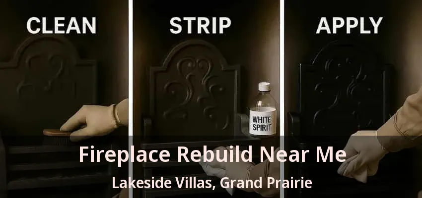 Fireplace Rebuild Near Me Lakeside Villas, Grand Prairie - TX