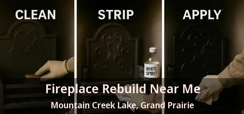Fireplace Rebuild Near Me Mountain Creek Lake, Grand Prairie - TX