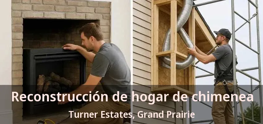 Reconstrucción de hogar de chimenea Turner Estates, Grand Prairie - TX