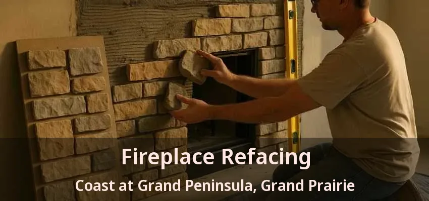 Fireplace Refacing Coast at Grand Peninsula, Grand Prairie - TX