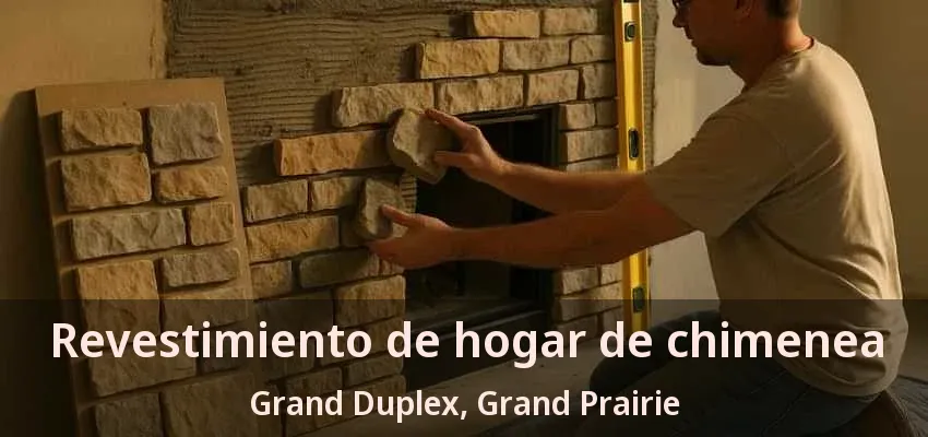 Revestimiento de hogar de chimenea Grand Duplex, Grand Prairie - TX