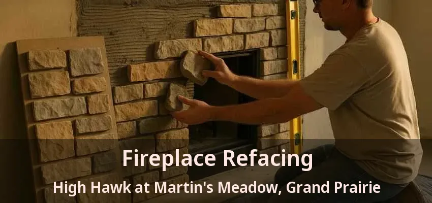 Fireplace Refacing High Hawk at Martin's Meadow, Grand Prairie - TX