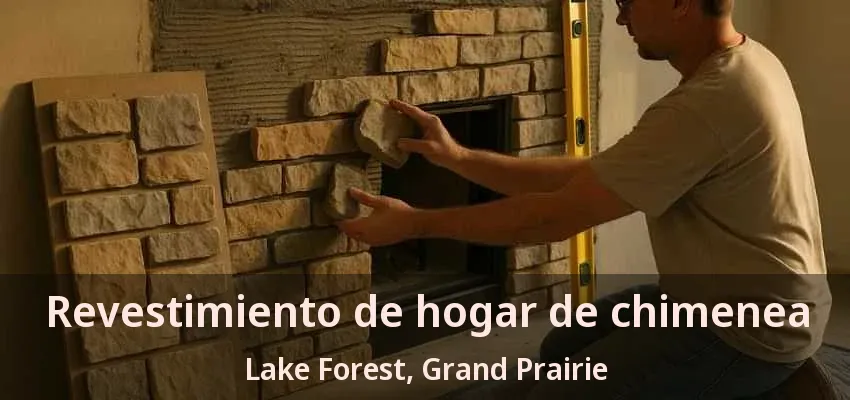 Revestimiento de hogar de chimenea Lake Forest, Grand Prairie - TX