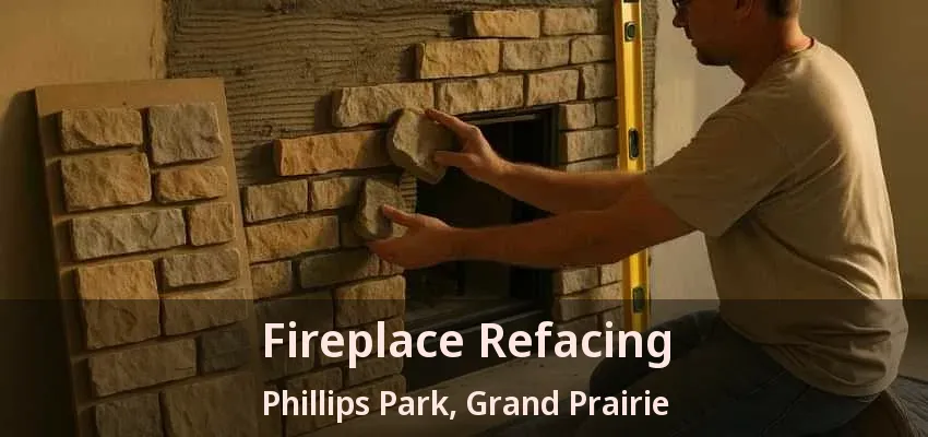 Fireplace Refacing Phillips Park, Grand Prairie - TX