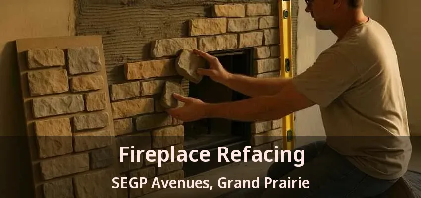 Fireplace Refacing SEGP Avenues, Grand Prairie - TX