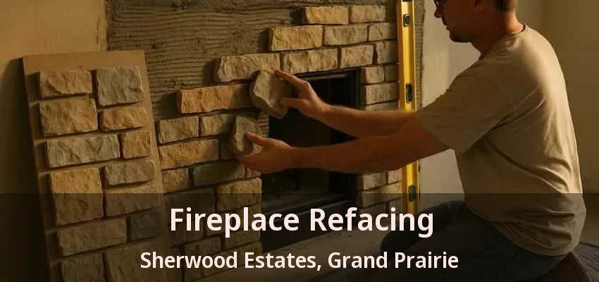 Fireplace Refacing Sherwood Estates, Grand Prairie - TX