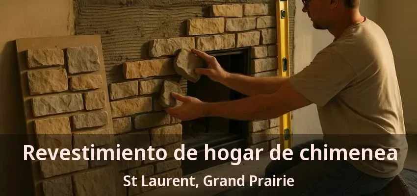 Revestimiento de hogar de chimenea St Laurent, Grand Prairie - TX