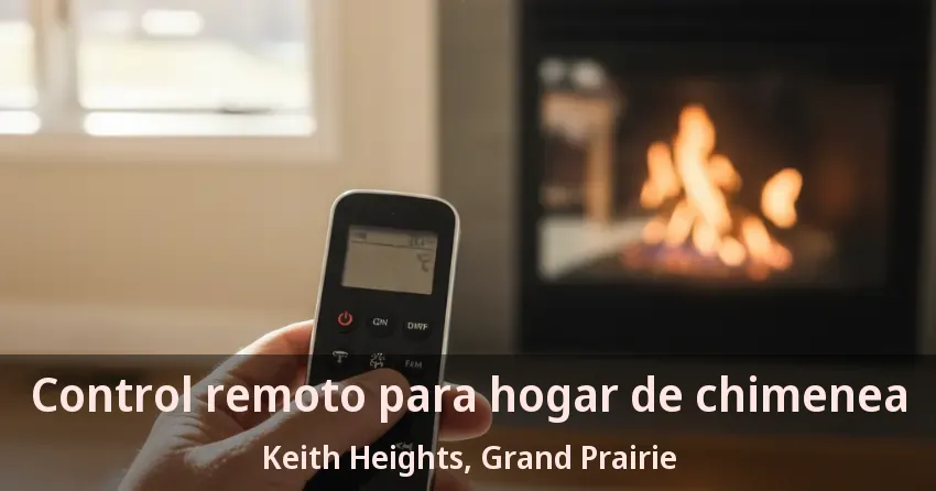 Control remoto para hogar de chimenea Keith Heights, Grand Prairie - TX