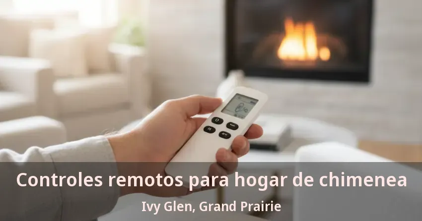 Controles remotos para hogar de chimenea Ivy Glen, Grand Prairie - TX Controles remotos para hogar de chimenea Ivy Glen, Grand Prairie - TX