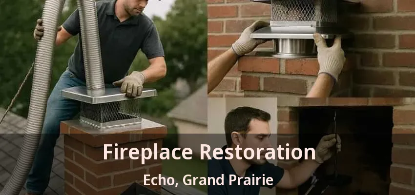 Fireplace Restoration Echo, Grand Prairie - TX