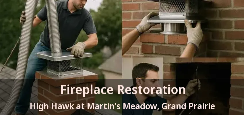 Fireplace Restoration High Hawk at Martin's Meadow, Grand Prairie - TX