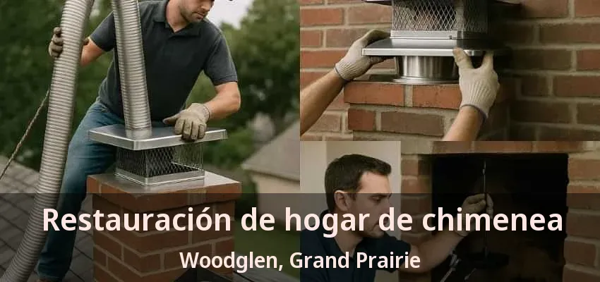Restauración de hogar de chimenea Woodglen, Grand Prairie - TX