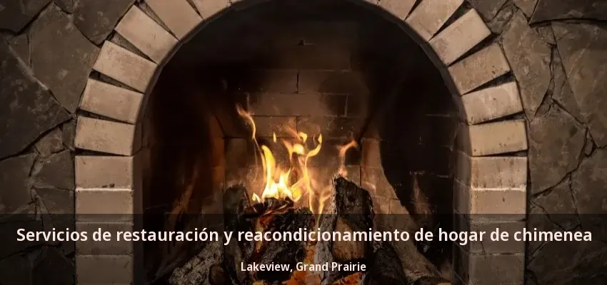 Servicios de restauración y reacondicionamiento de hogar de chimenea Lakeview, Grand Prairie - TX Servicios de restauración y reacondicionamiento de hogar de chimenea Lakeview, Grand Prairie - TX