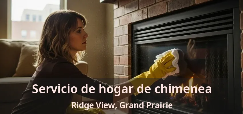 Servicio de hogar de chimenea Ridge View, Grand Prairie - TX