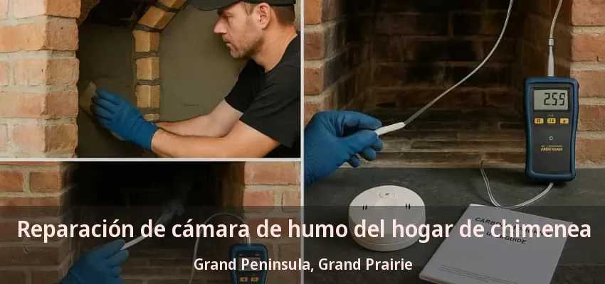 Reparación de cámara de humo del hogar de chimenea Grand Peninsula, Grand Prairie - TX Reparación de cámara de humo del hogar de chimenea Grand Peninsula, Grand Prairie - TX