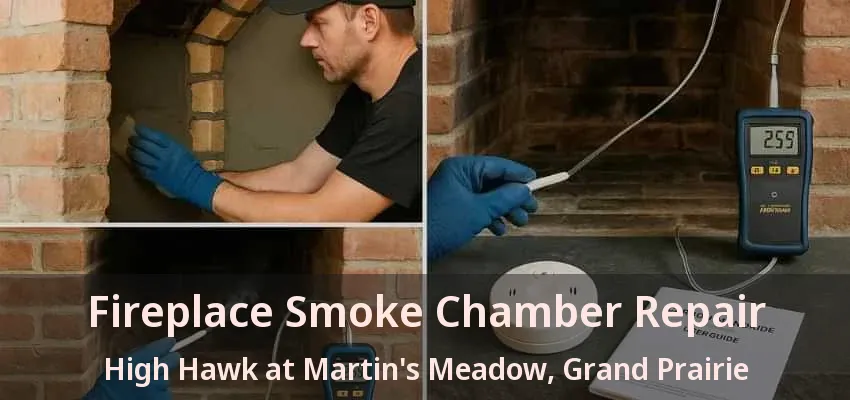 Fireplace Smoke Chamber Repair High Hawk at Martin's Meadow, Grand Prairie - TX