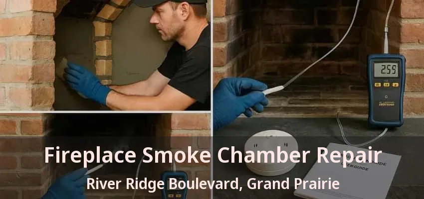 Fireplace Smoke Chamber Repair River Ridge Boulevard, Grand Prairie - TX