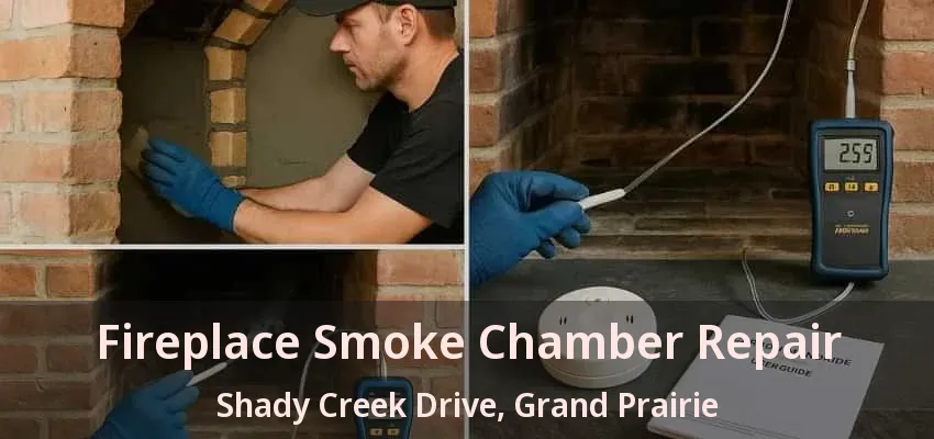 Fireplace Smoke Chamber Repair Shady Creek Drive, Grand Prairie - TX