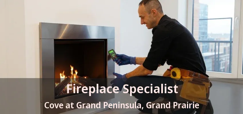 Fireplace Specialist Cove at Grand Peninsula, Grand Prairie - TX