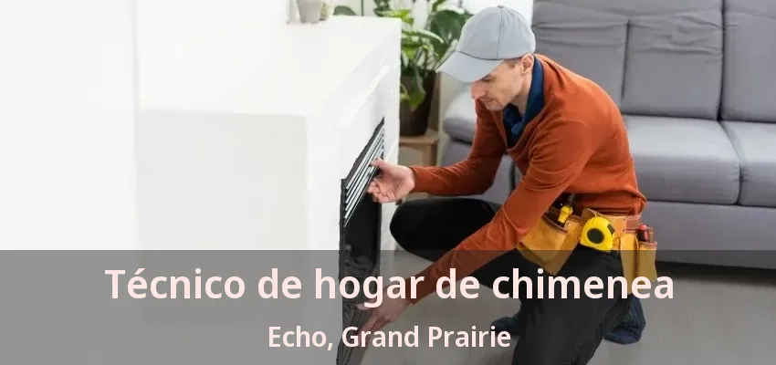 Técnico de hogar de chimenea Echo, Grand Prairie - TX Técnico de hogar de chimenea Echo, Grand Prairie - TX