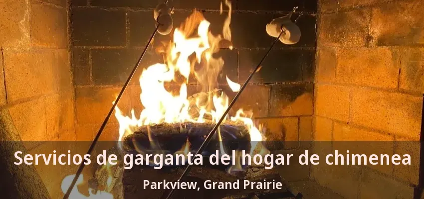 Servicios de garganta del hogar de chimenea Parkview, Grand Prairie - TX