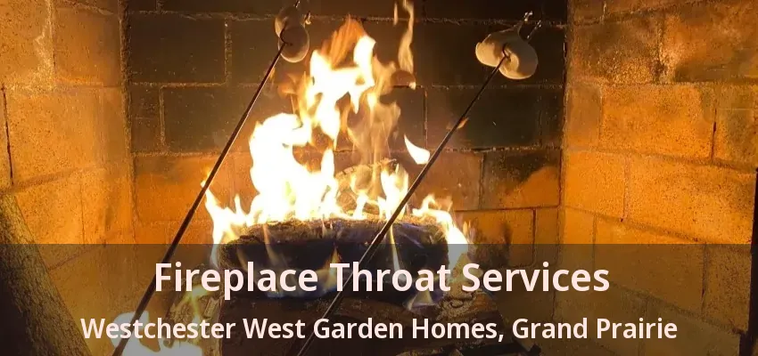 Fireplace Throat Services Westchester West Garden Homes, Grand Prairie - TX